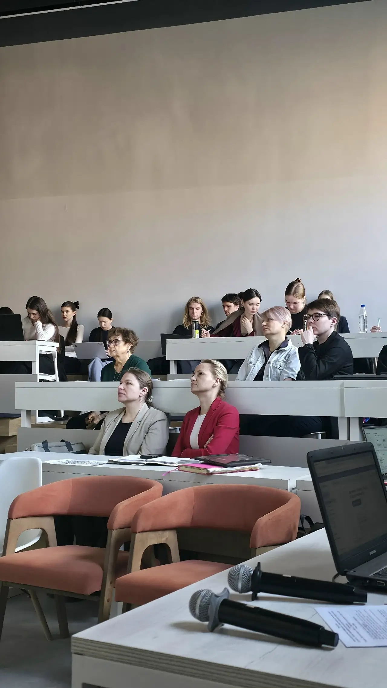 Слушатели конференции